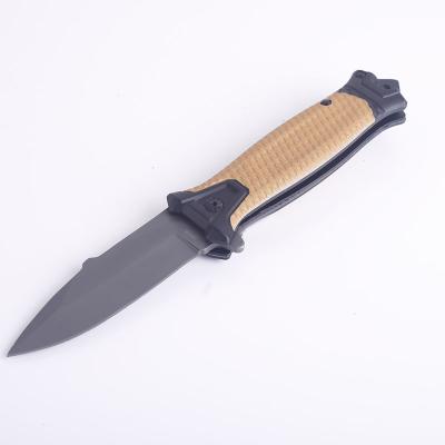 China Quick-change Stainless Steel Survival Knife High Quality Damascus Steel With 3D Grain Handle Hunting Knife For Fast Delivery for sale