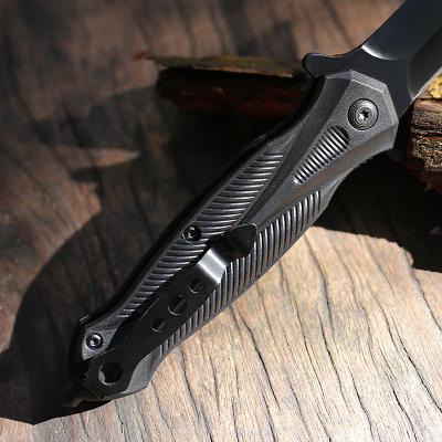 China High Quality Easy Carry Fast Shipping Stainless Steel Survival Knife With Plastic Handle Folding Pocket Knife With Outdoor for sale