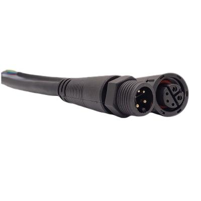 China Competitive Price Waterproof PA66 Ip68 5 Pin Electrical Male Connector 5 Pin Wire Connector for sale