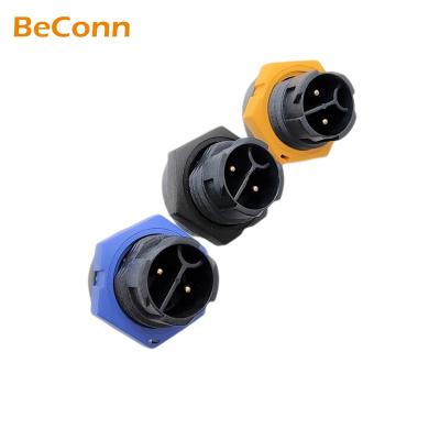 China M16 2PIN 3PIN 4PIN Male Power Push Lock Panel Connector 10Amp Power For Electrical Equipment for sale