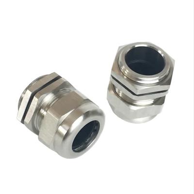 China IP68 Stainless Steel M20 PG21 PG9 PG7 Stainless Steel Metal G Series Electrical Cable Glands PG Gland SS Waterproof Features for sale