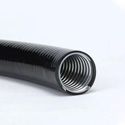 China Plastic PVC Coated Metal Pipe Flexible PVC Coated Galvanized Corrugated Metal Conduit for sale