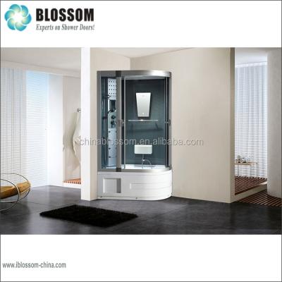 China With View Bathroom Prefab Shower Combo Computer Steam Sauna Shower Room for sale