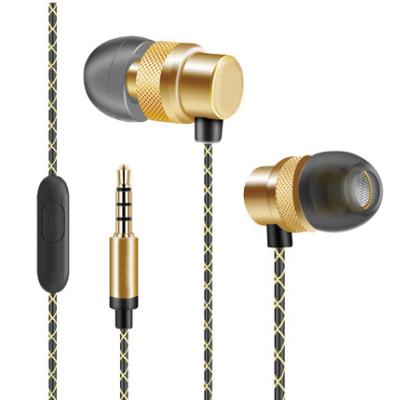 China ienjoy In-ear Headphones Surround - Sound Band Earphone 10mm Metallic Speaker Customize Earphone for sale