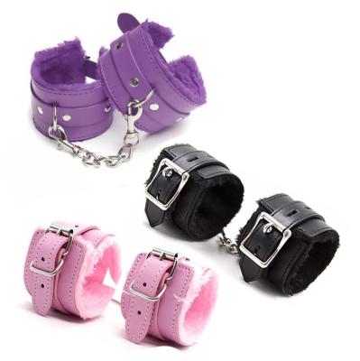 China SM Bondage Sex Game Handcuffs Ankle Cuffs Sex Game SM Products for sale