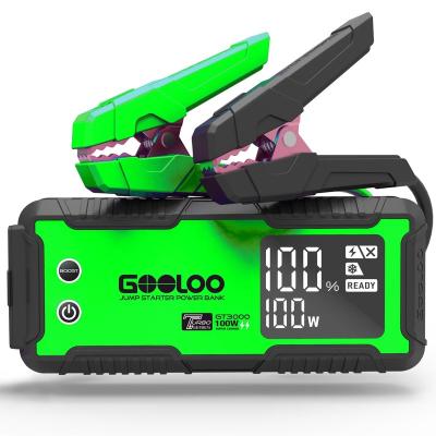 China Touring Car GOOLOO GT3000 Intelligent Vehicle Jump Starter Portable Jump Starter for sale