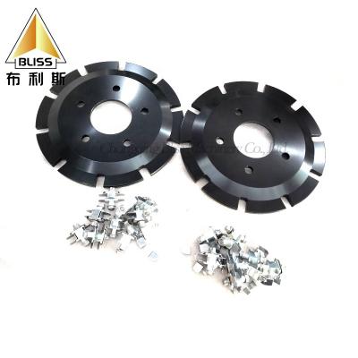 China BLISS Big Brake Kit Modified Car Brake Caliper Custom 6061 Center Bell Brake Disc Floating Rotors Center Caps With Bolt for sale