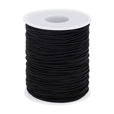 China Colored Round Bungee Cord 5mm Strong Shock Elastic Bungee Cord Stretch Bungee Bags 2mm 2.5mm 3mmm 4mm Elastic Rubber Cord for sale