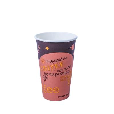 China Disposable Disposable Coffee Cups With Lid High Quality Paper Cups Customized For Hot Drinks Custom Logo for sale