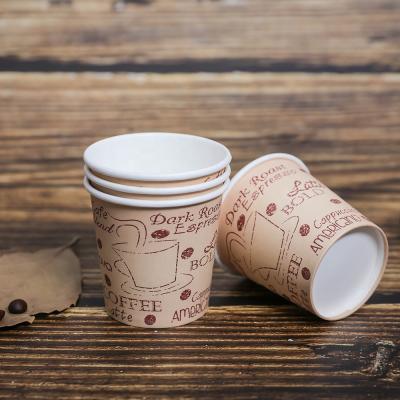 China Customized Eco Friendly Disposable Hot/Cold Drink Paper Cups With Lids Take Away Coffee Paper Cup 4oz - 30oz for sale