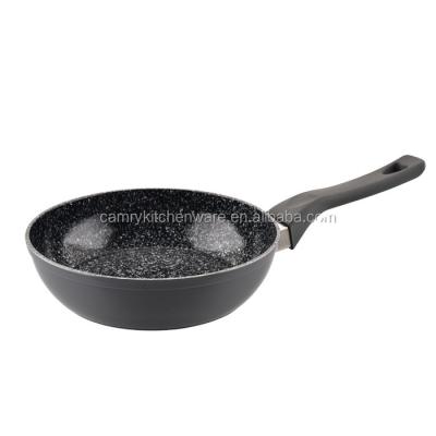 China Viable Forged Aluminum Non-Stick Deep Fryer Pan for sale