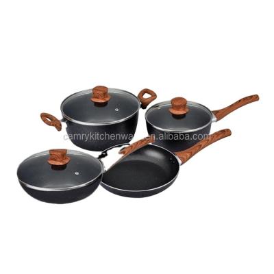 China Cookware's Premier Sustainable Aluminum Nonstick Set for sale