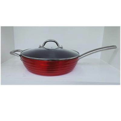 China New Viable Forged Alu. Deep fry casserole for sale