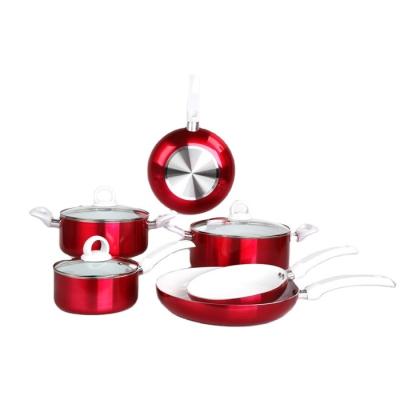 China Sustainable Cookware Aluminum Non-Stick Set for sale