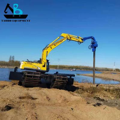 China 2022 High Quality Pile Drilling Machine Amphibious Piling Excavator for sale