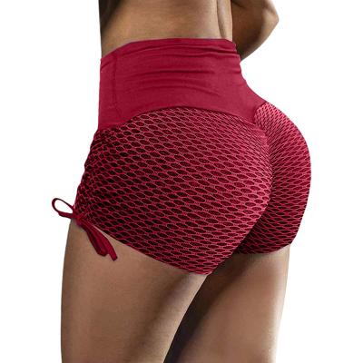 China Anti-Wrinkle Ladies Sexy High Quality Breathable Running Shorts Pants For Women Yoga Sports Gym Shorts for sale