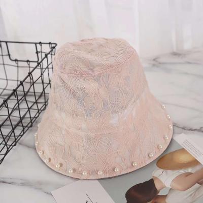 China 2020 New Image Fashion Ladies Washable Lace Fisherman Hat Bucket Hat For Women for sale