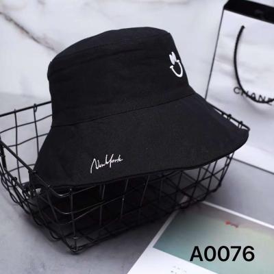 China New Image Fashion Design Fisherman Hat Promotional Custom Women Embroidered Bucket Hat for sale