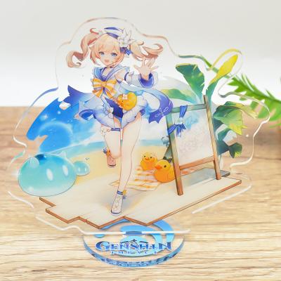 China Custom Transparent Material Eco-friendly Character Acrylic Cartoon Standee Anime Standee Birthday Decoration Standee for sale