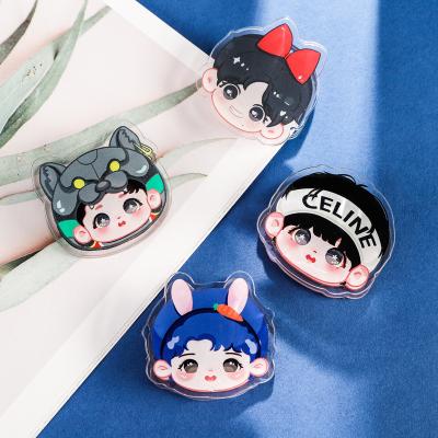 China Europe Cute Acrylic Binder Animal Chip Clip Bag Paper Stationery for sale