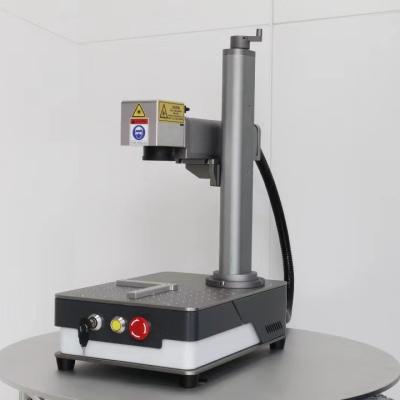 China Max 30Wbule Deep Marking Slot Max 30Wbule Motor Lift Fiber Laser Marking Machine Portable Engraving Machine / Fiber Laser for sale