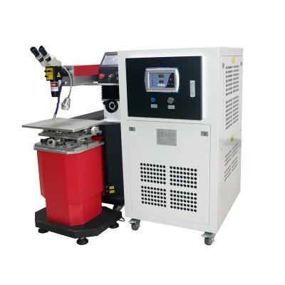 China Aluminum Molds Welding 200W 400W 600W Stainless Steel Mold Repair YAG Laser Welding Machine With Chiller for sale