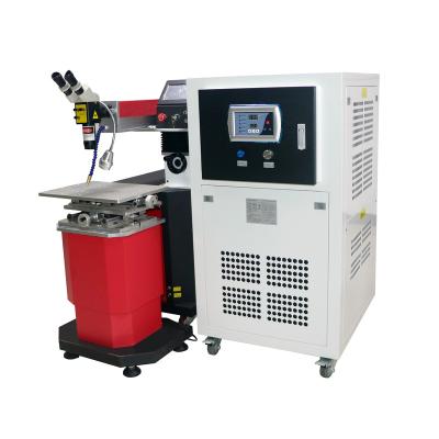 China Hotels 200W 300W 400W 800W auto stainless steel yag mold repair CNC channel letter fiber laser spot welding machine for sale