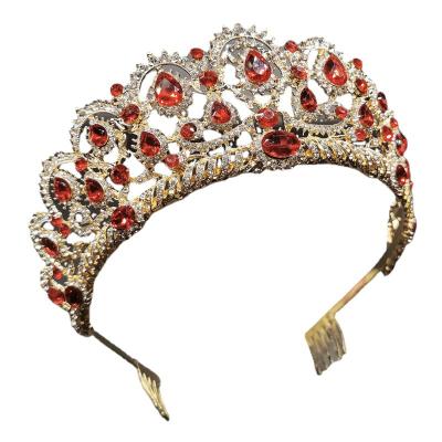 China New ladies hair decoration crown accessories crown bridal hair accessories headdress jewelry hot style for sale