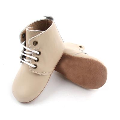 China Fashion Anti-slippery Durable Wholesale Shoes Soft Soles Leather Baby Boots for sale