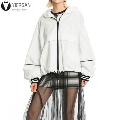 China Plus Size Hoodie Long Sleeves Embroidery Diamonds Loose Jacket Jacksts For Women for sale