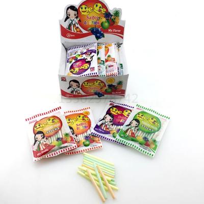 China Normal chinese factory wholesale halal short blend fruit cc stick candy for sale