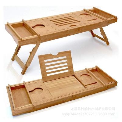 China China Technology Modern Bathroom Production Bamboo Shelf Bathtub for sale