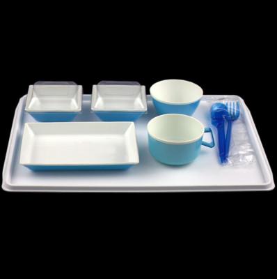 China Viable Tourist Class Tray Installation, In-Flight Rotables, In-Flight Dishes for sale