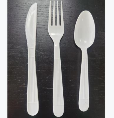 China Disposable Good Quality Disposable Cutlery Durable Plastic Cutlery for sale