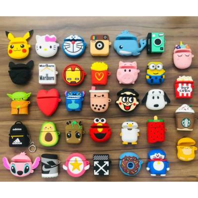 China For Animal Earphone Cartoon Earphone Cover Earphone Case For Airpods Pro Silicone Protector for sale