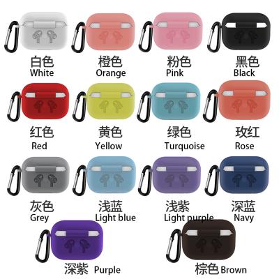 China 2019 rubber new silicone case for airpods3 protect case factory wholesale price airpod pro case for sale