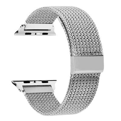 China Milanese Loop Stainless Steel Band For Apple Watch 42mm 38mm 44mm 40mm, iWatch Bands Stainless Steel For Series 4 3 2 1 for sale