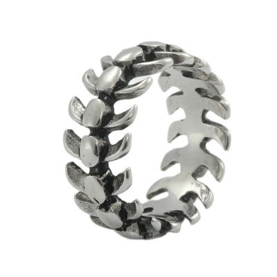 China Simple Punk Animal Ring Centipede Ring Retro Tide Unisex Personality Hiphop Centipede Titanium Steel Skeleton for sale