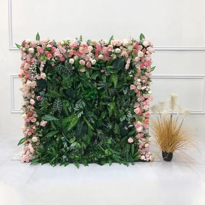 China Indor Decoration Grass Wall Panels Greenery Plant Artificial Plastic Wall Grass Artificial Grass Wall Backdrop For Home Indoor Decor for sale