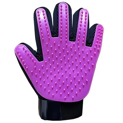 China Sustainable effective patented grooming gloves fit all jobs for dogs, horses, cats and other animals for sale