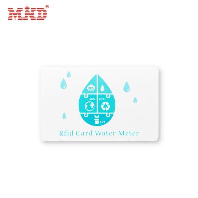 China Waterproof / OEM pvc rfid chip water meter waterproof customer card for sale