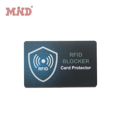 China Waterproof / Waterproof MIND Factory Outlet Rfid Blocking Card For Property Security for sale