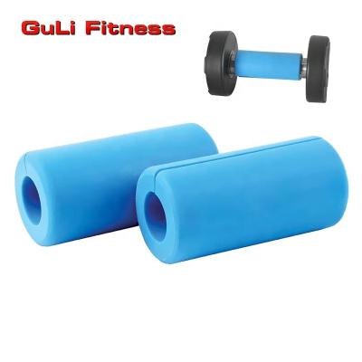 China Guli Non-Slip Wholesales OEM Colorful Adjustable Silicon Dumbbell Barbell Fat Fat Grips Thick Barbell Non-Slip Thick Silicone Fat Bar Grips for sale