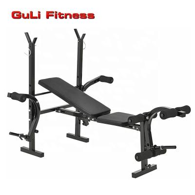 China Universal Sporting Goods Multifunctional Indoor Gym Household Wholesale Fitness Guli Adjustable Weight Bench For Body Workout for sale