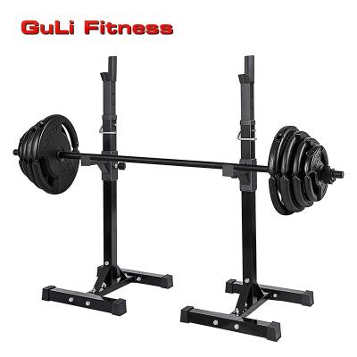 China Guli Universal Fitness Barbell Rack, Barbell Rack Holder, Adjustable Multifunctional Barbell Squat Rack Home Gym Weightlifting Press for sale