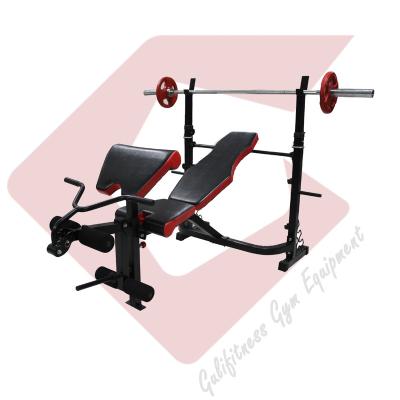 China Bodybuilding Fitness Equipment Weightlifting Bench Life Fitness Foldable Free Weight Bench for sale