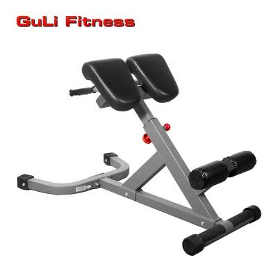 China Safe Guli Fitness Romand Chair Abdomen Trainer 45 Degree Hyperextension OEM/ODM Sit Bench Slope Drop Bench Core Training for sale