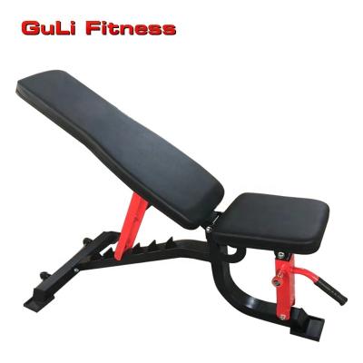 China Guli Indoor Fitness Weight Bench Adjustable Slope and Flat Weight Bench for Workout Weightlifting Indoor Contract for Home Gym Use for sale