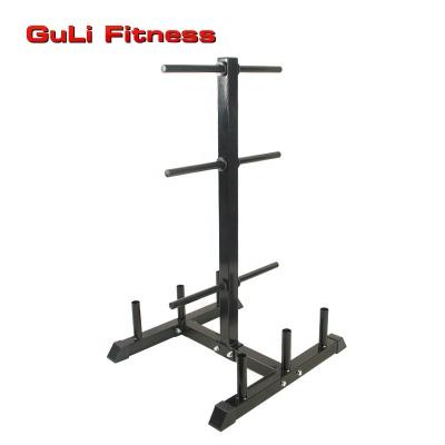 China Indoor Multi Fixed Barbell Rack Weight Lifting Storage Function Barbell Rack OEM/ODM Vertical Gym Equipment for sale