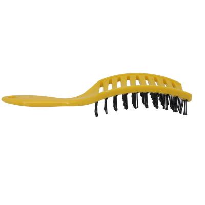 China Comfortable Suitable For A Variety Of Hair Types Protect Scalp 100% Silicone Material Hair Massage Comb for sale